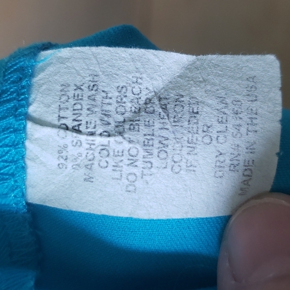 ELLIOTT LAUREN NWOT ZIP FRONT STRETCH ANKLE PSNT SZ 10 - Picture 6 of 11